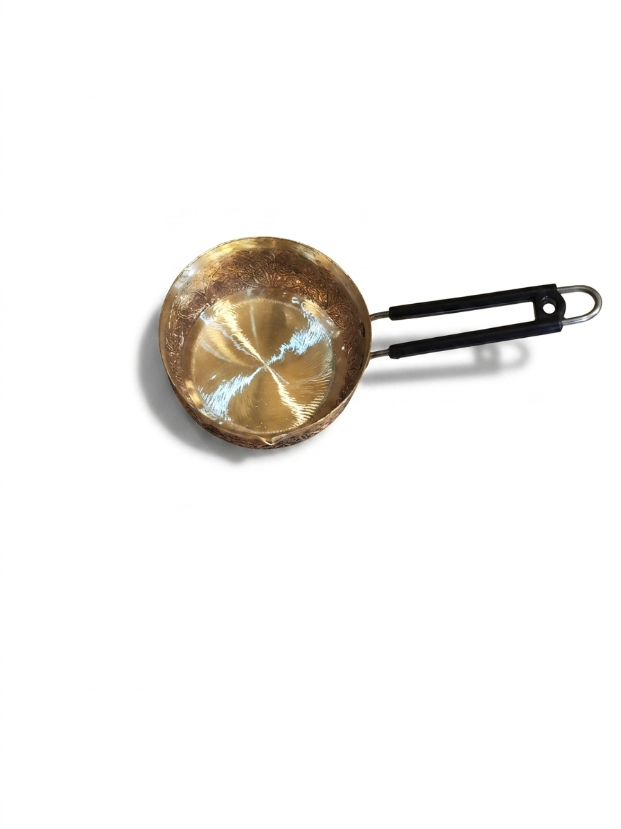 Nakchdaar copper pan with installed speacial black ink called sawaad