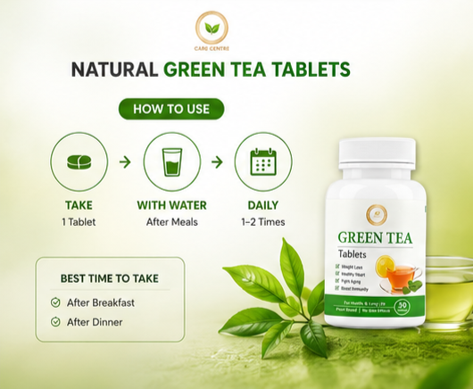 GREEN tea tablets