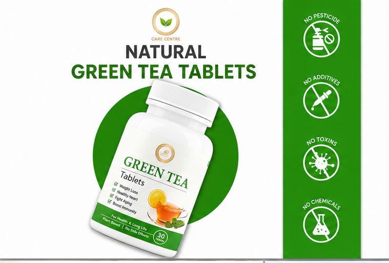 GREEN tea tablets