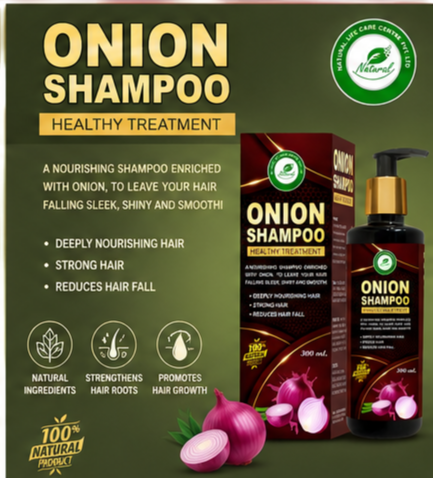 Onion shampoo
