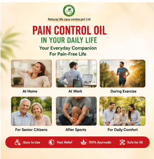 Pain control oil