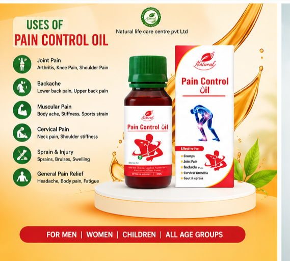 Pain control oil