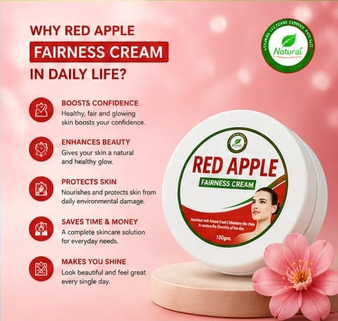 Red apple cream