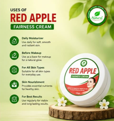 Red apple cream