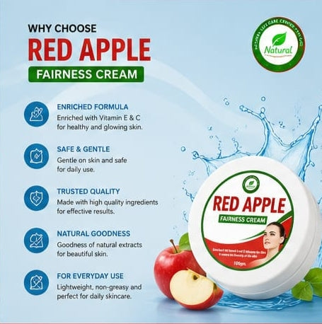 Red apple cream