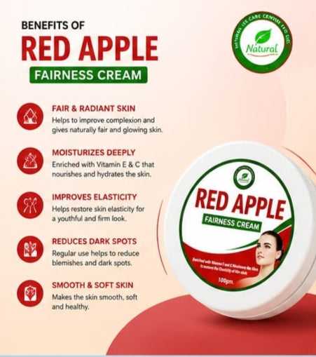 Red apple cream