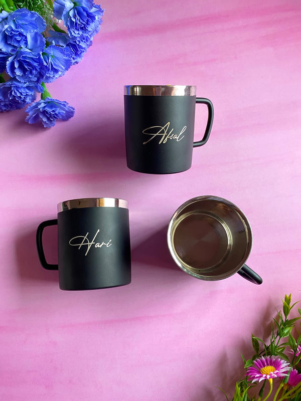 Stainless steel mug
