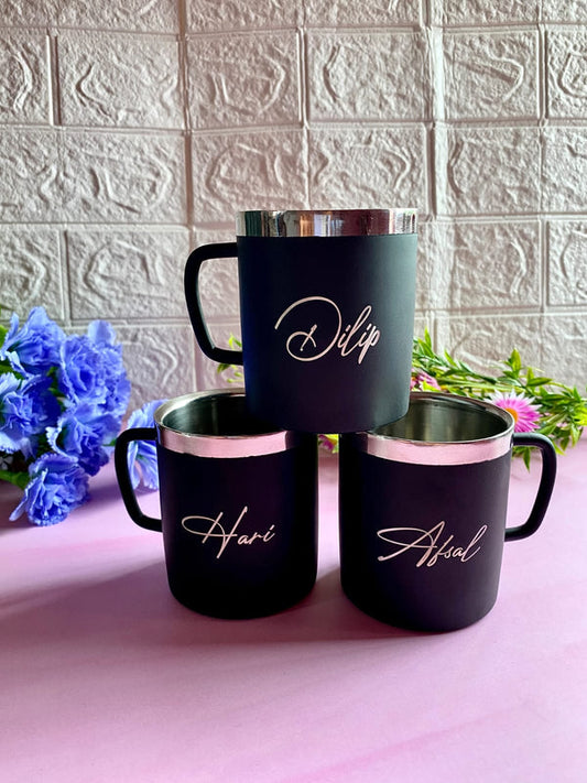 Stainless steel mug