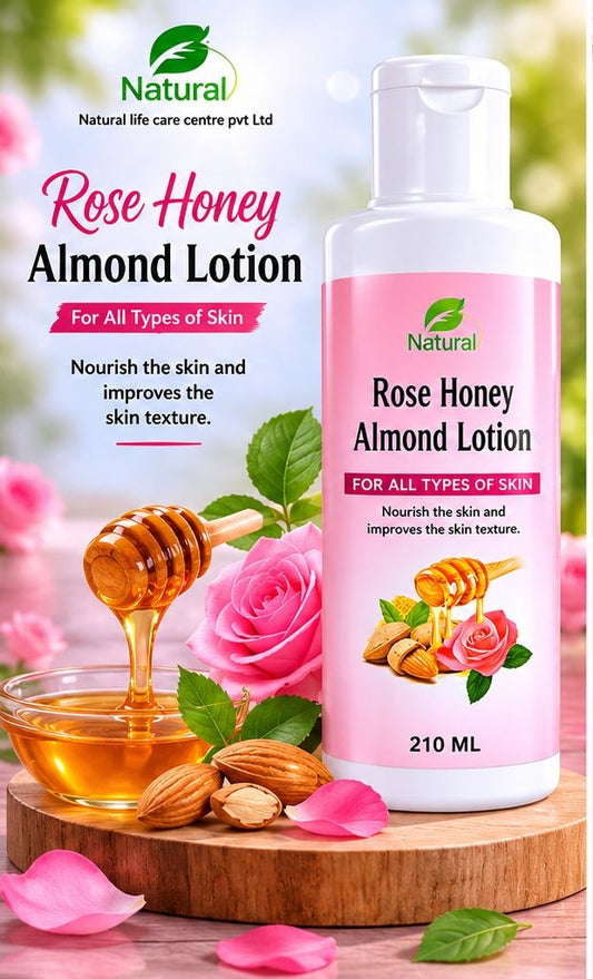 Rose honey Almond lotion