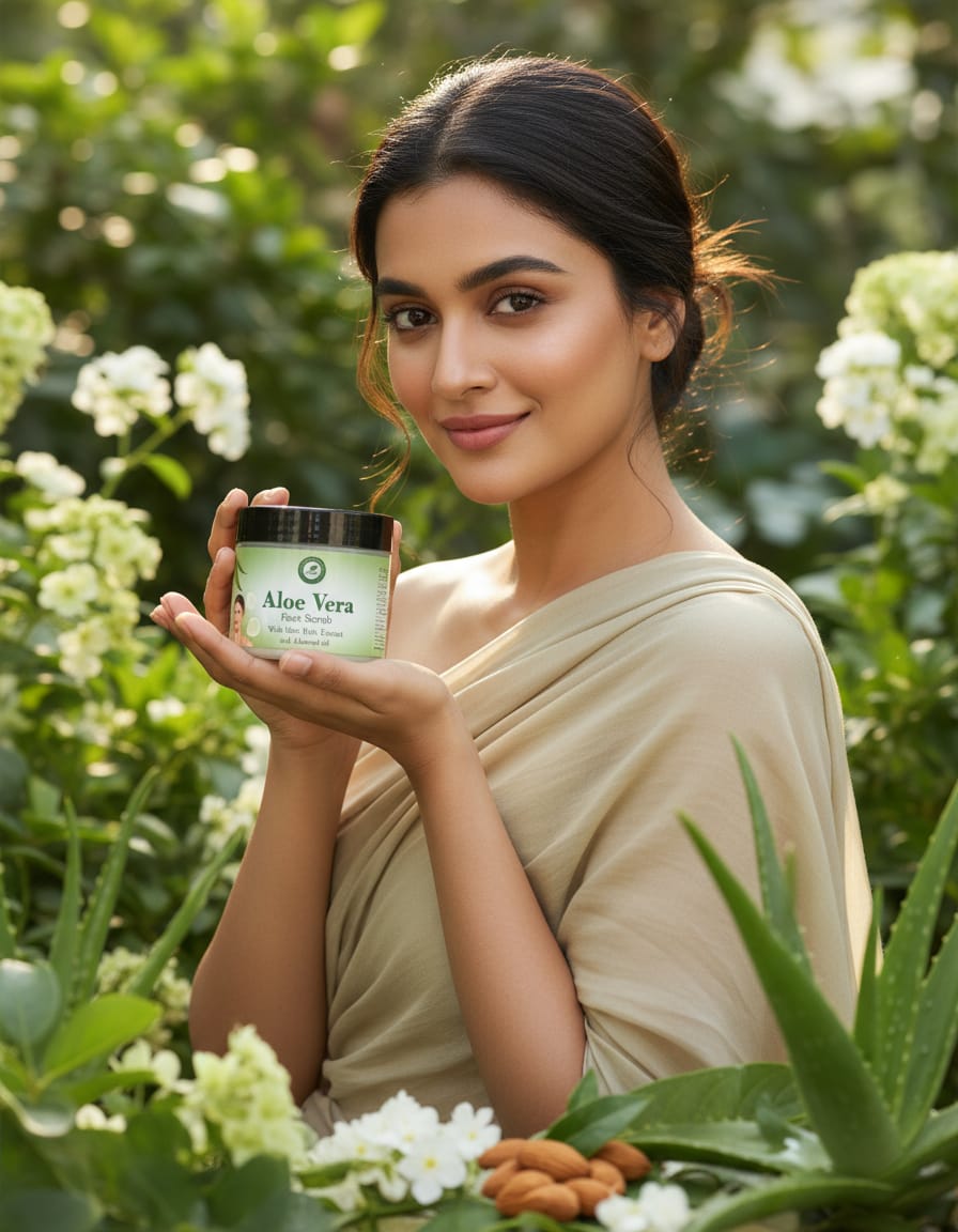 Aloevera scrub