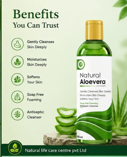 Aloevera face wash