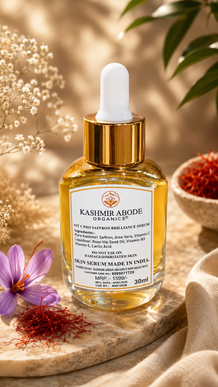 VIT C SAFFRON BRILLIANCE SERUM