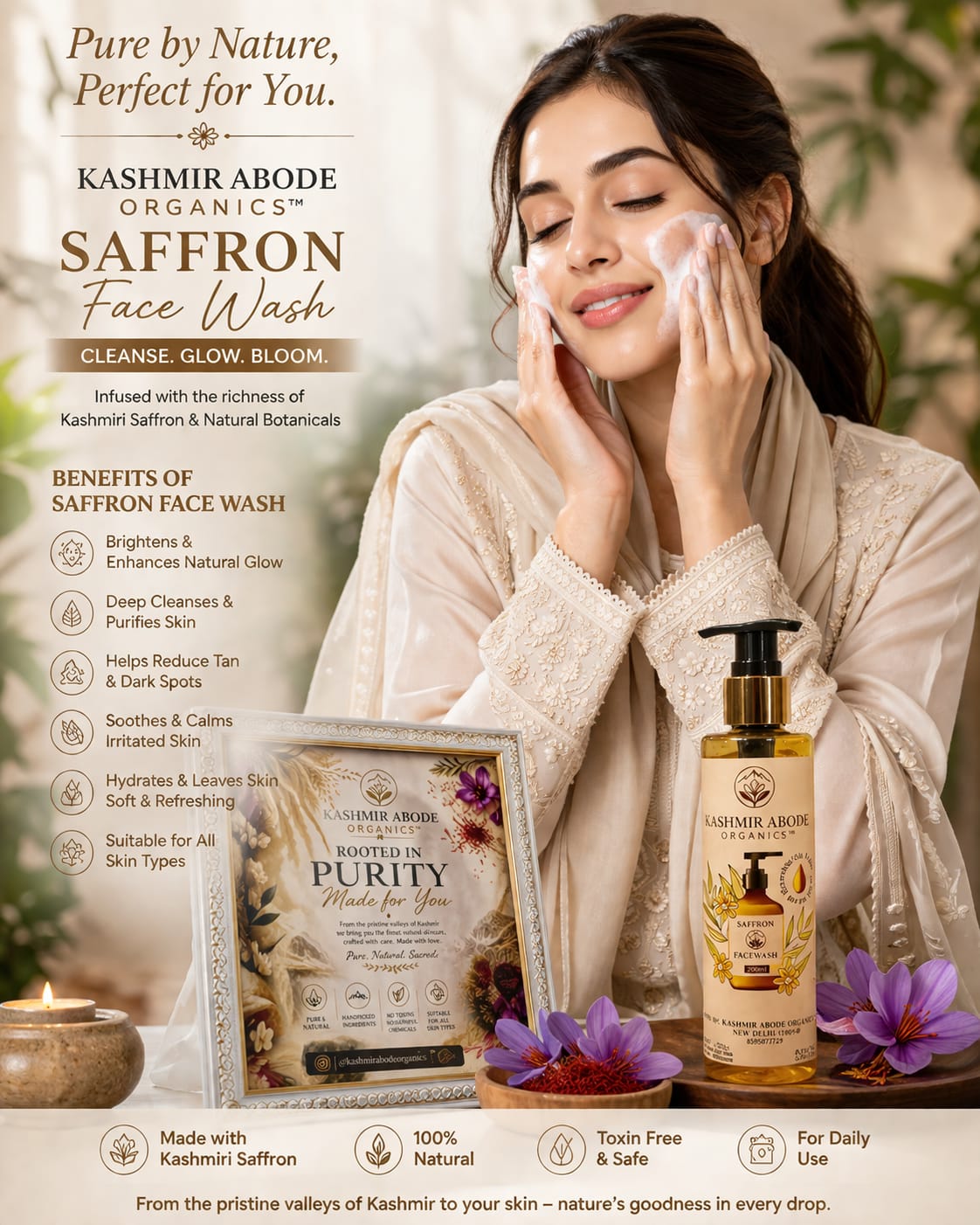 Saffron Face Wash