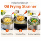 B-grade Medium Size Fine Mesh Kitchen Strainer (1 Pc)