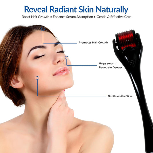 Microneedle Derma Roller For Face (1 Pc 0.5mm)