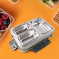 Lunch Box (200 Ml Each Container) With Attractive Stand - 4 Pcs