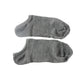 White  Black Striped Low-cut Sports Socks (1 Pair)
