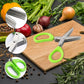 Premium 5-blade Multipurpose Kitchen Scissors With Cleaning Comb