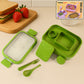 Magic Lunch Box With Leakproof Compartments (1 Pc)