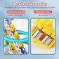 Lala Small Duck Climb Stairs Toy Roller Coaster With Flashing Lights  Music (3 Ducks)